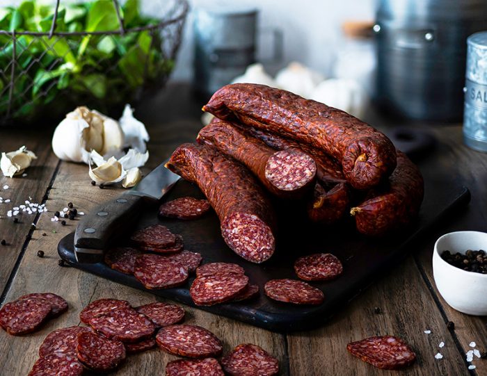 Sudzuka Rinderknoblauchsalami